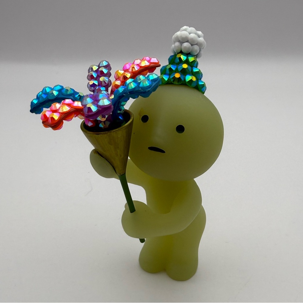 Custom Birthday Smiski - Popping Confetti. 100% Authentic.